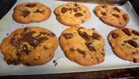 choc chunk cookies